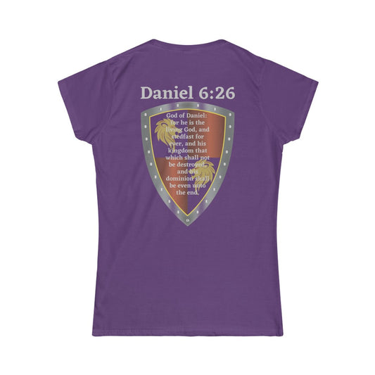 Daniel 6:26 Shield of Faith Tee