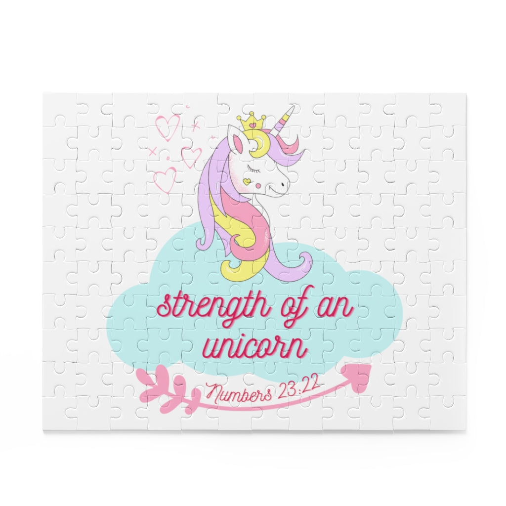 Unicorn Strength Puzzle (120 Piece)