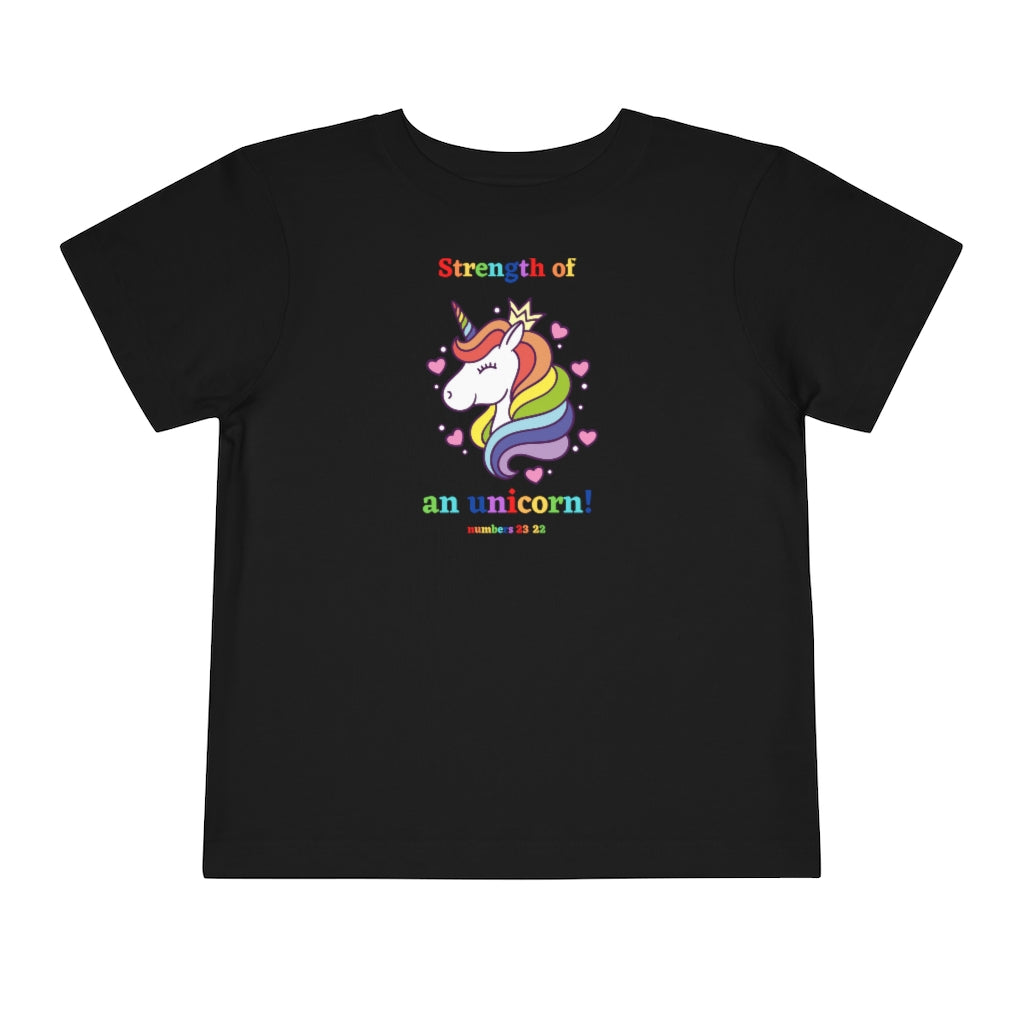 Unicorn Toddler Short Sleeve Tee