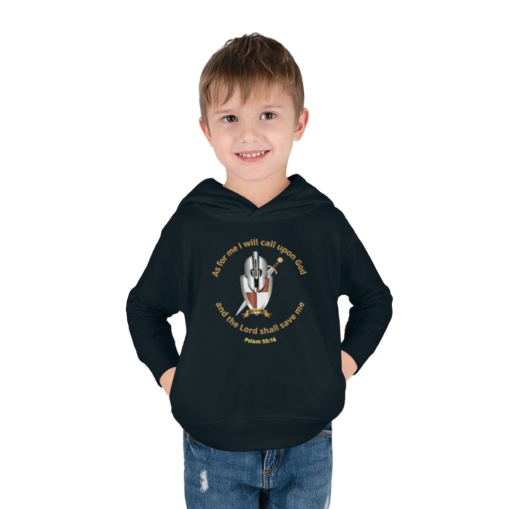 Call upon God Toddler Pullover Fleece Hoodie