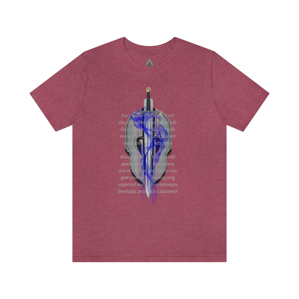 Reflection Tee - Jeremiah 29:11 - Sword of the Spirit