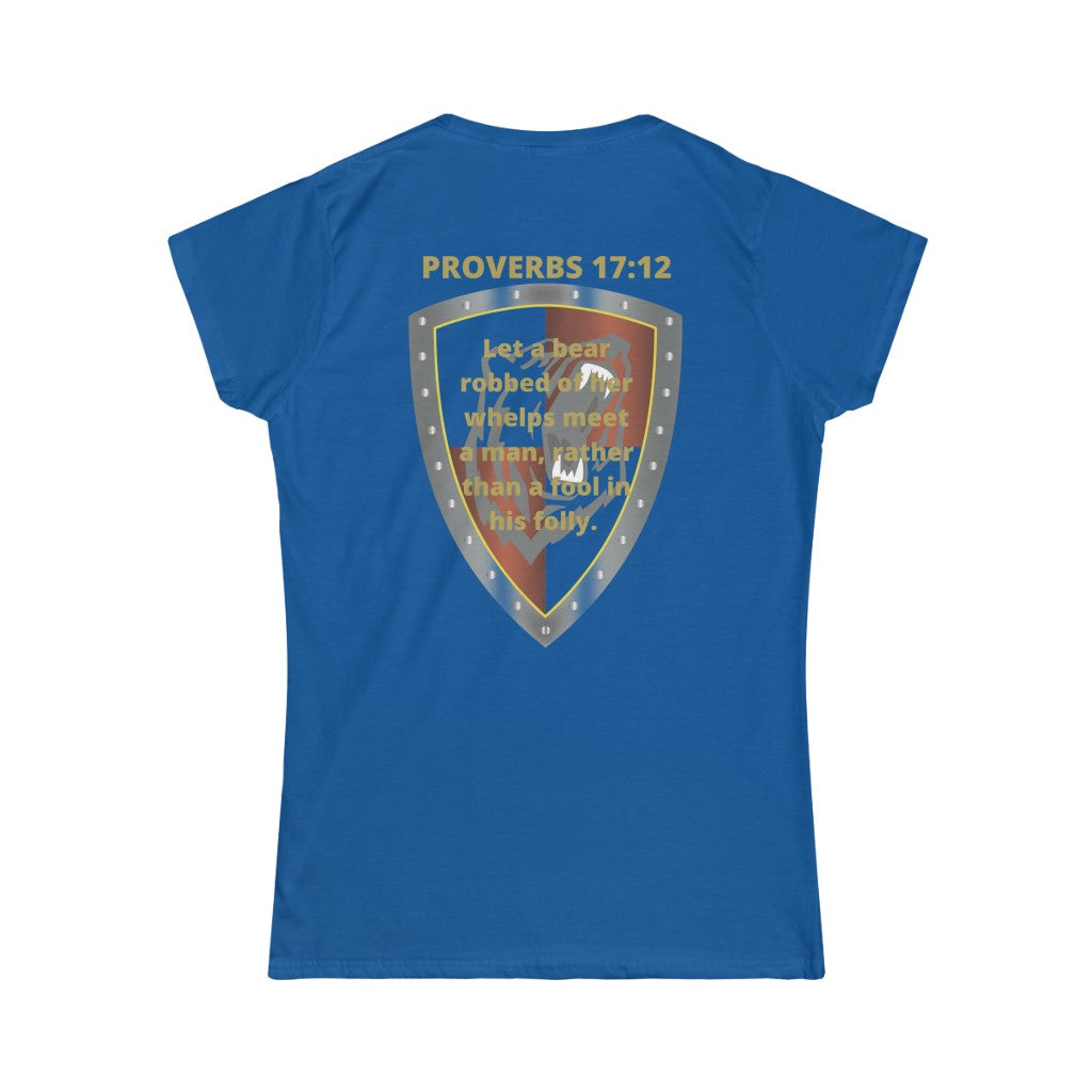 Proverbs 17:12 Shield of Faith Tee