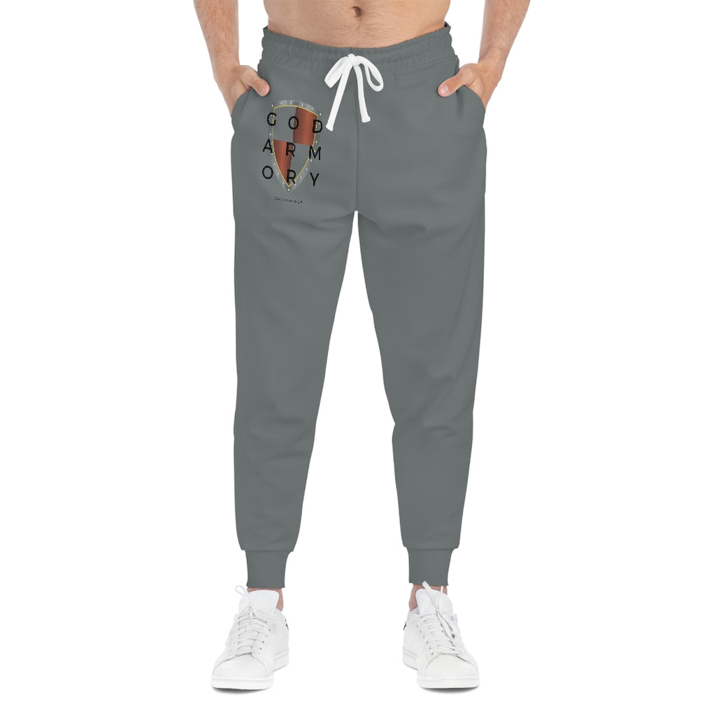 God Armory Shield Athletic Joggers - Dark Gray