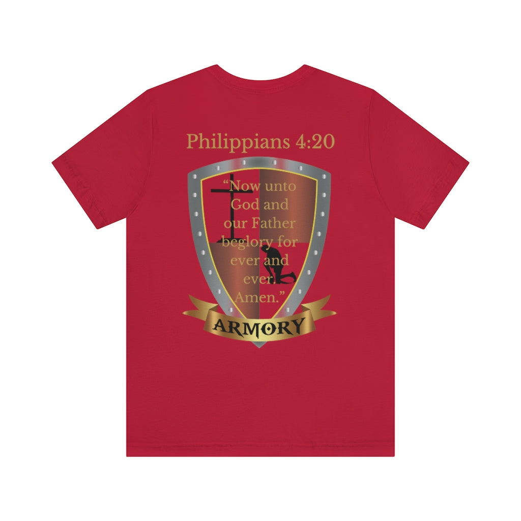 Philippians 4:20 Shield of Faith Tee