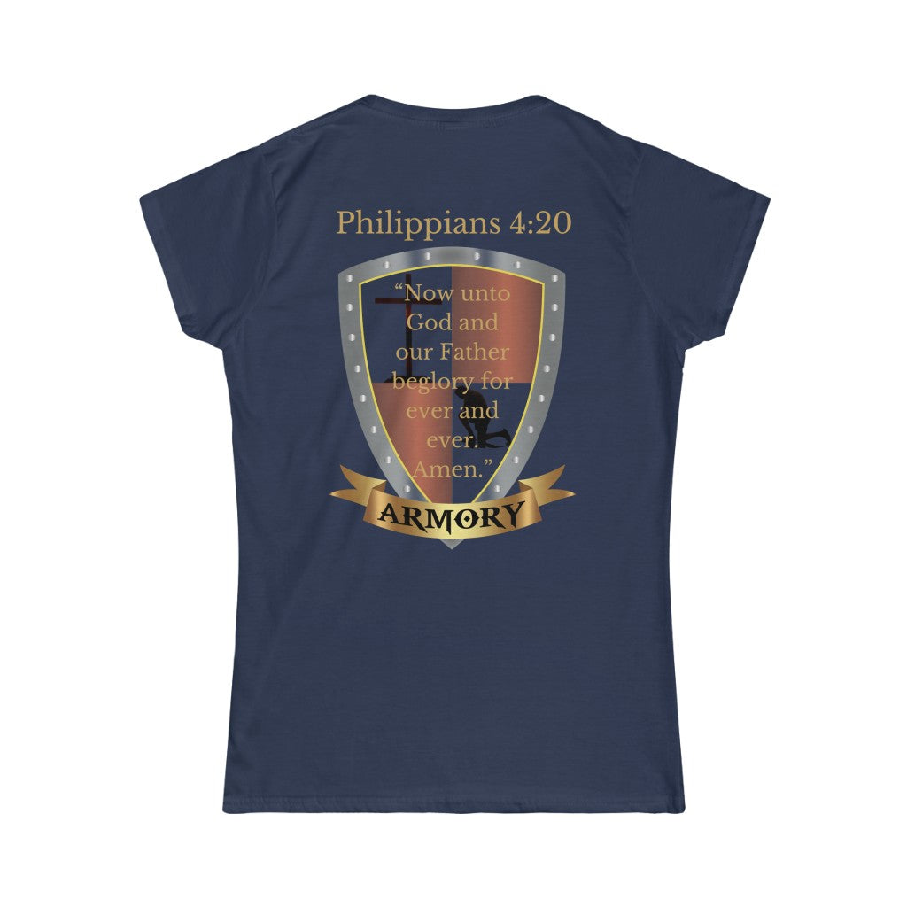 Philippians 4:20 Shield of Faith Tee