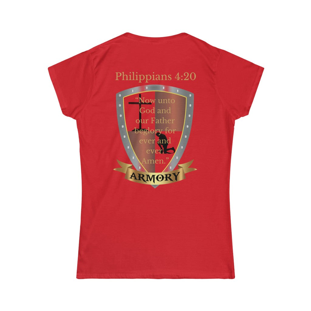 Philippians 4:20 Shield of Faith Tee