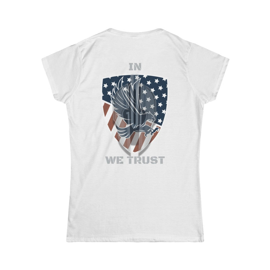 In God We Trust - Womens Shield of Faith Tee