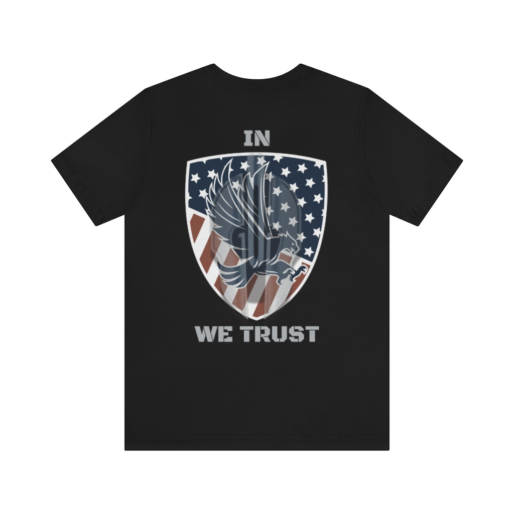 In God We Trust Shield of Faith T-Shirt