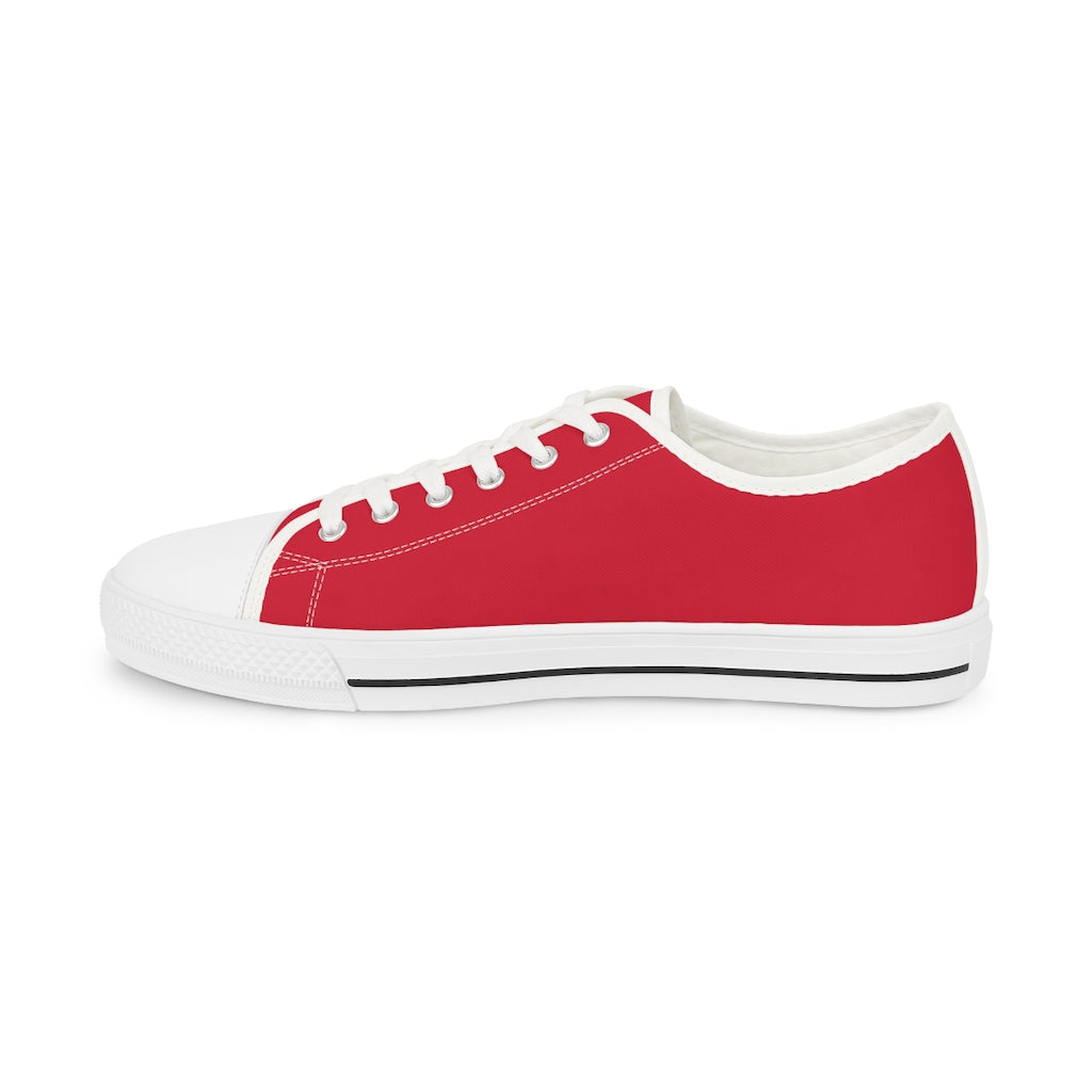 G-O-D Helmet Men's Low Top Shoes of Peace - Red