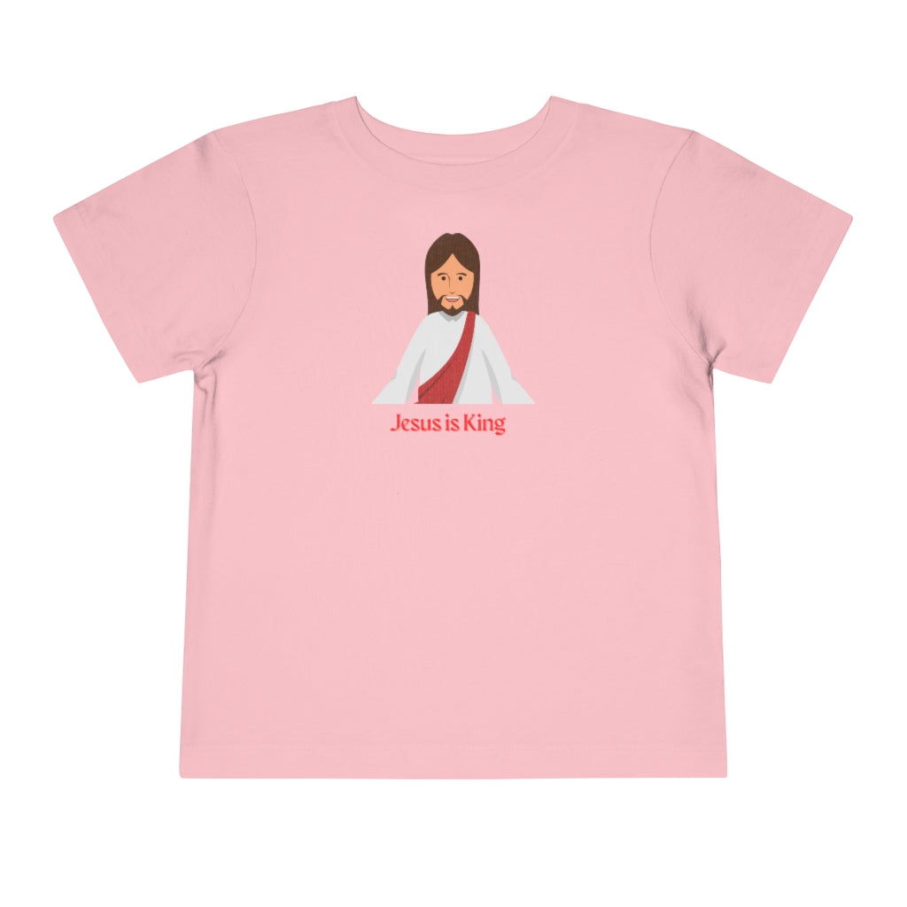 Jesus is King Toddler Tee