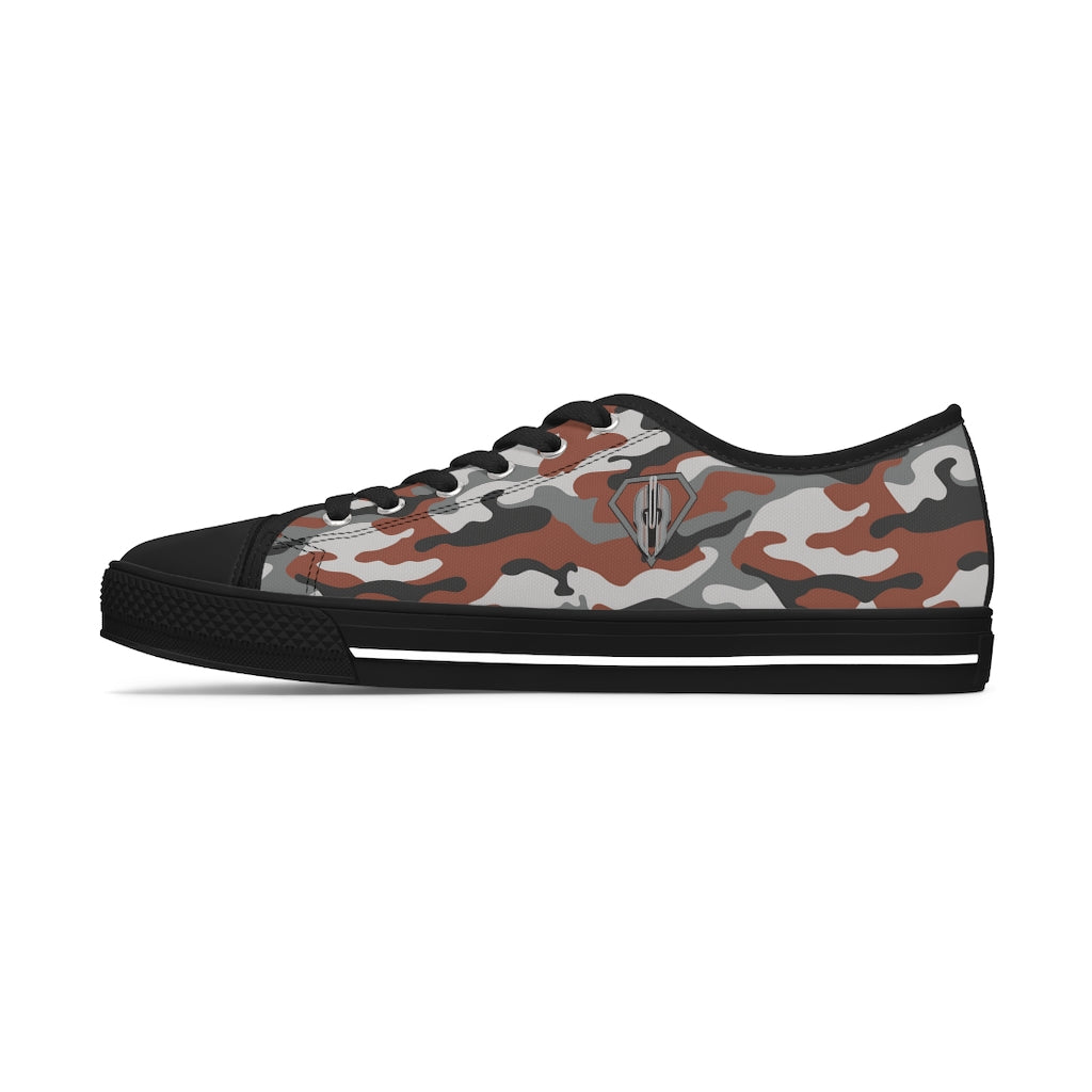 Women's God Armory Superhero Camo Edition Low Top Shoes of Peace