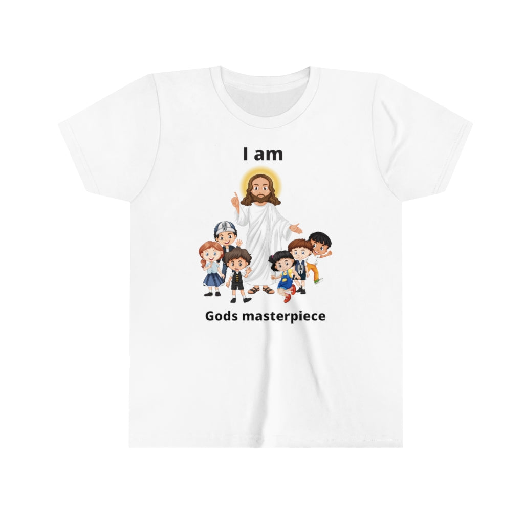 I am Gods Masterpiece Youth Tshirt