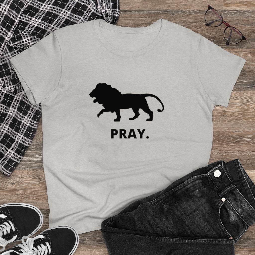 Lion Pray Women's Tee