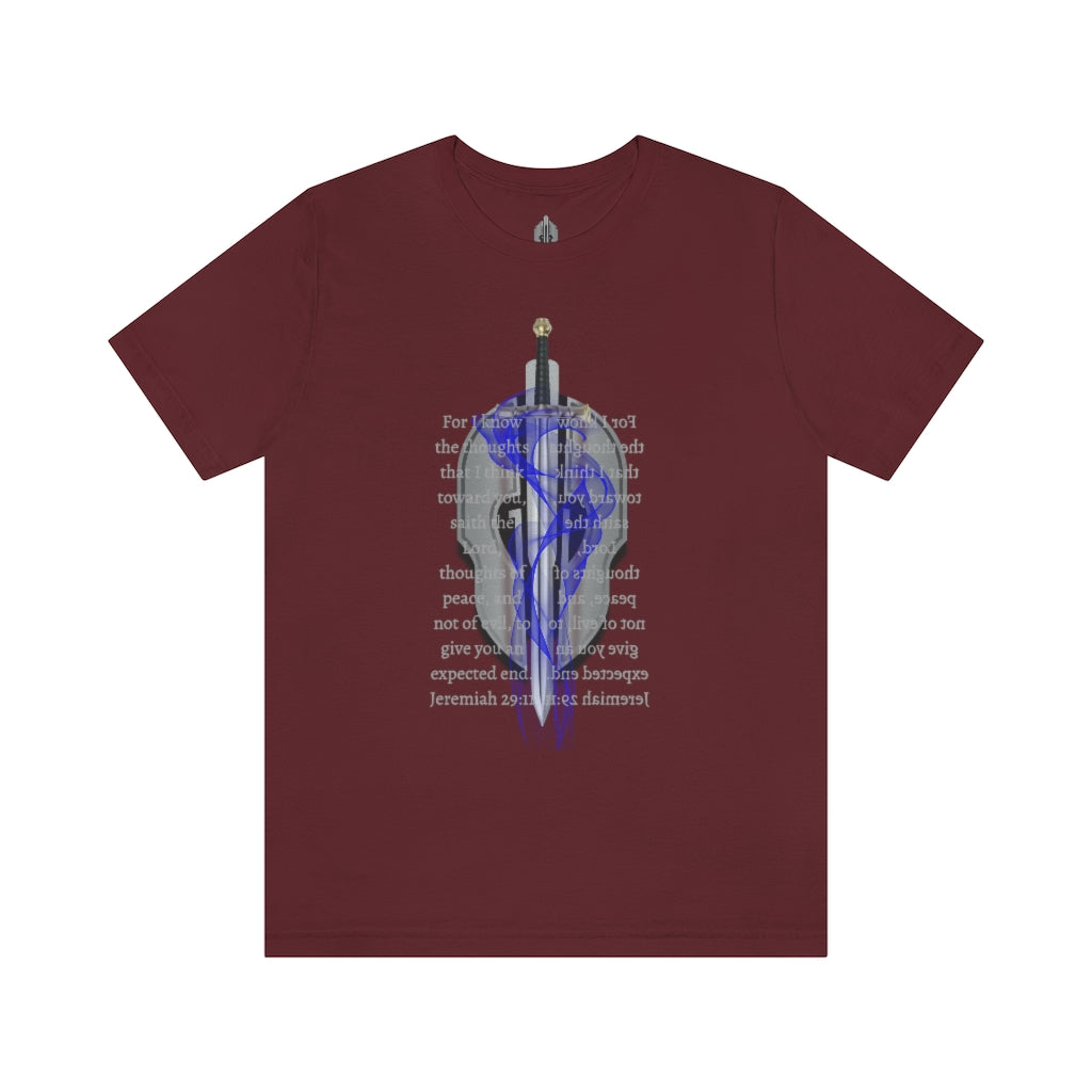 Reflection Tee - Jeremiah 29:11 - Sword of the Spirit