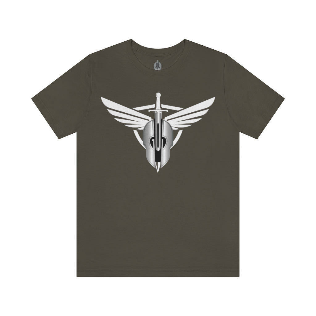 God Helmet Wings Tee