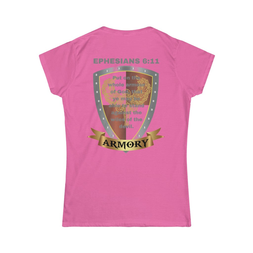 Ephesians 6:11 Womens Shield of Faith Tee