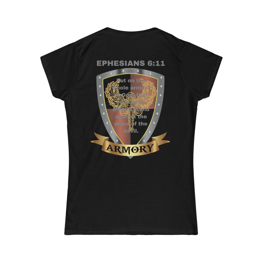 Ephesians 6:11 Womens Shield of Faith Tee