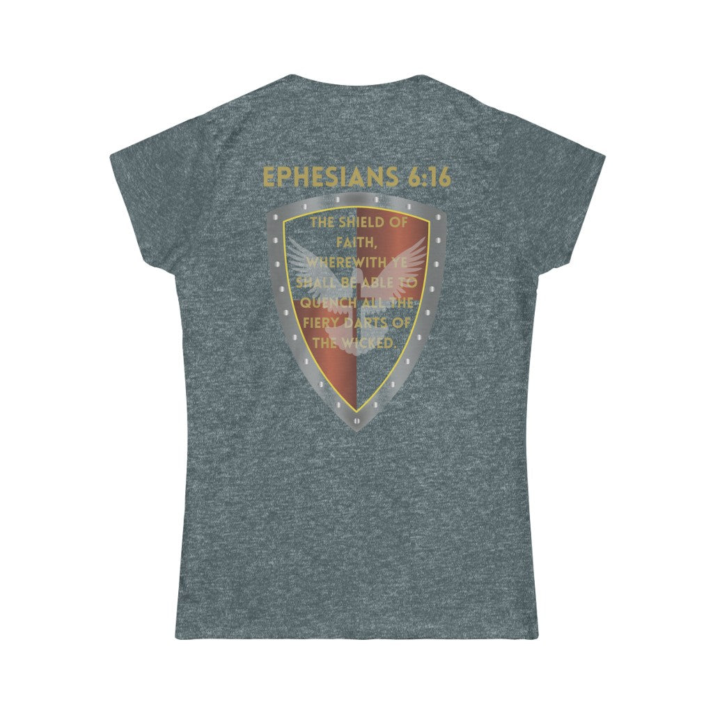 Ephesians 6:16 Womens Shield of Faith Tee