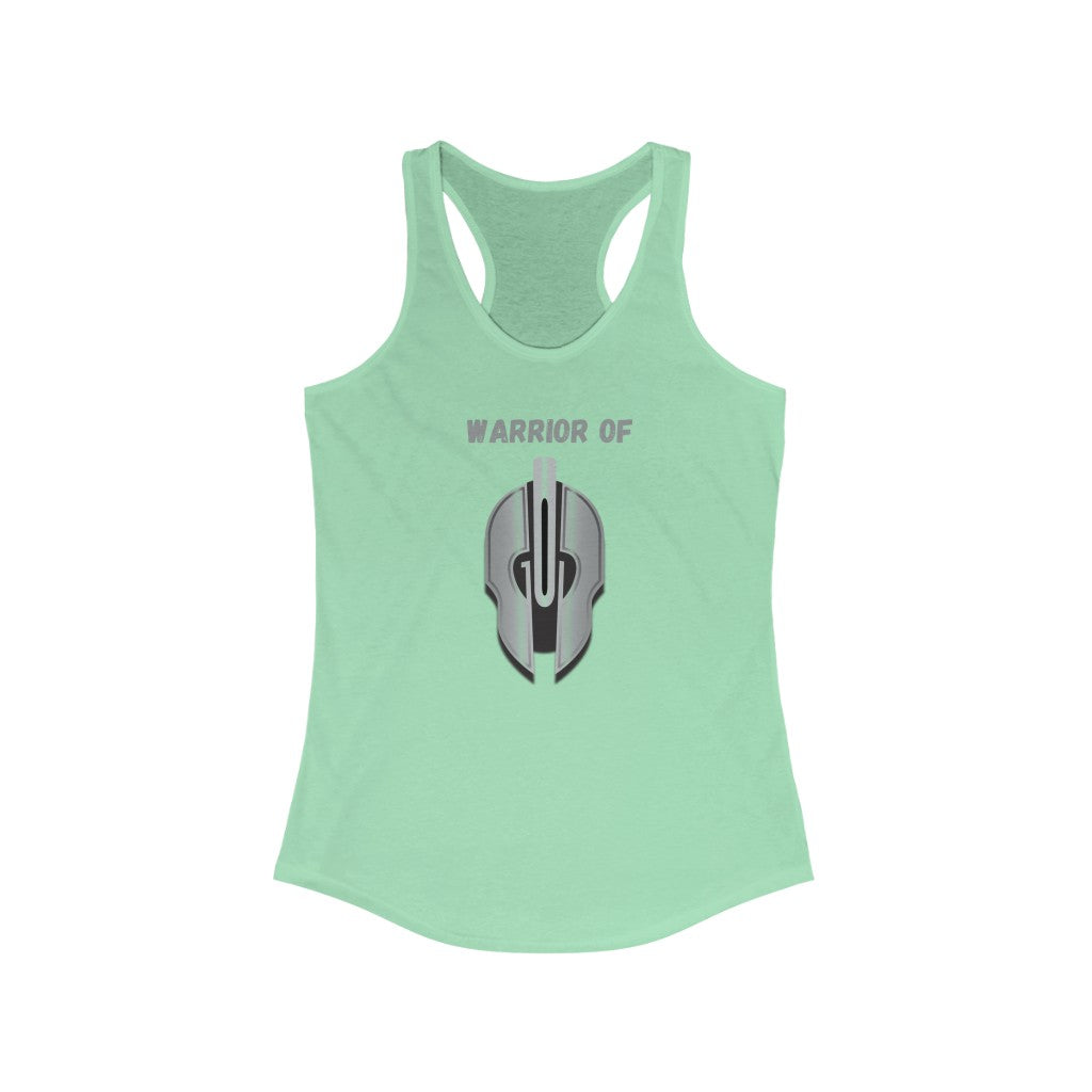 Warrior of God - Breastplate of Righteousness Racerback Tank