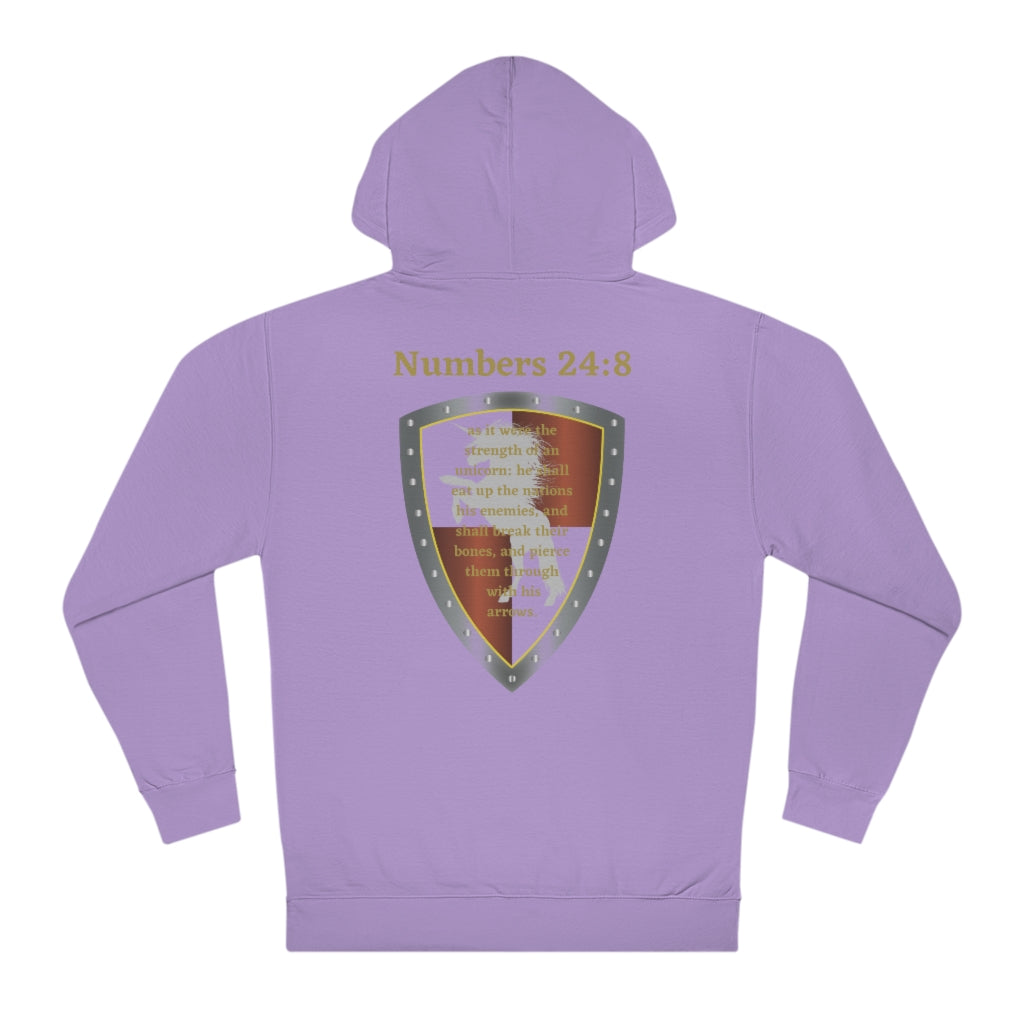 Numbers 24:8 Hooded Sweatshirt