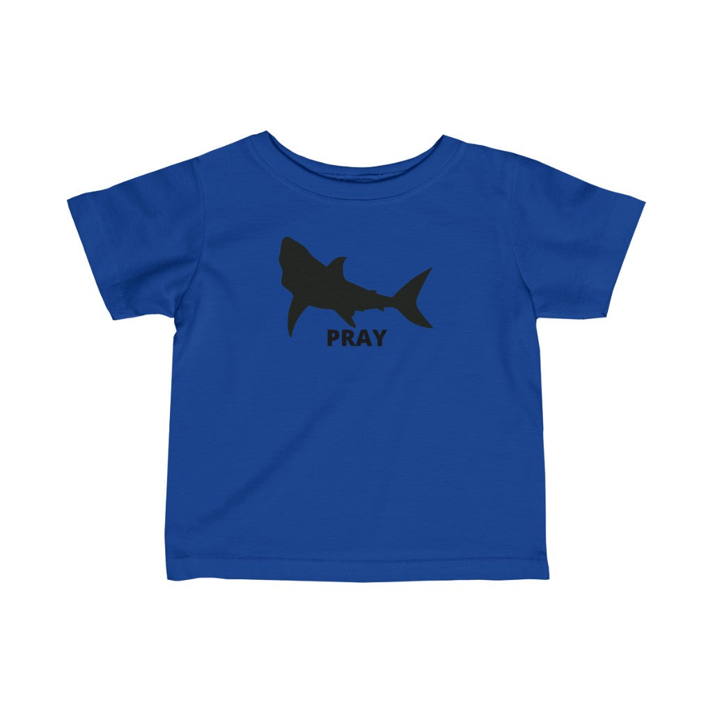 Shark Pray Infant Tee