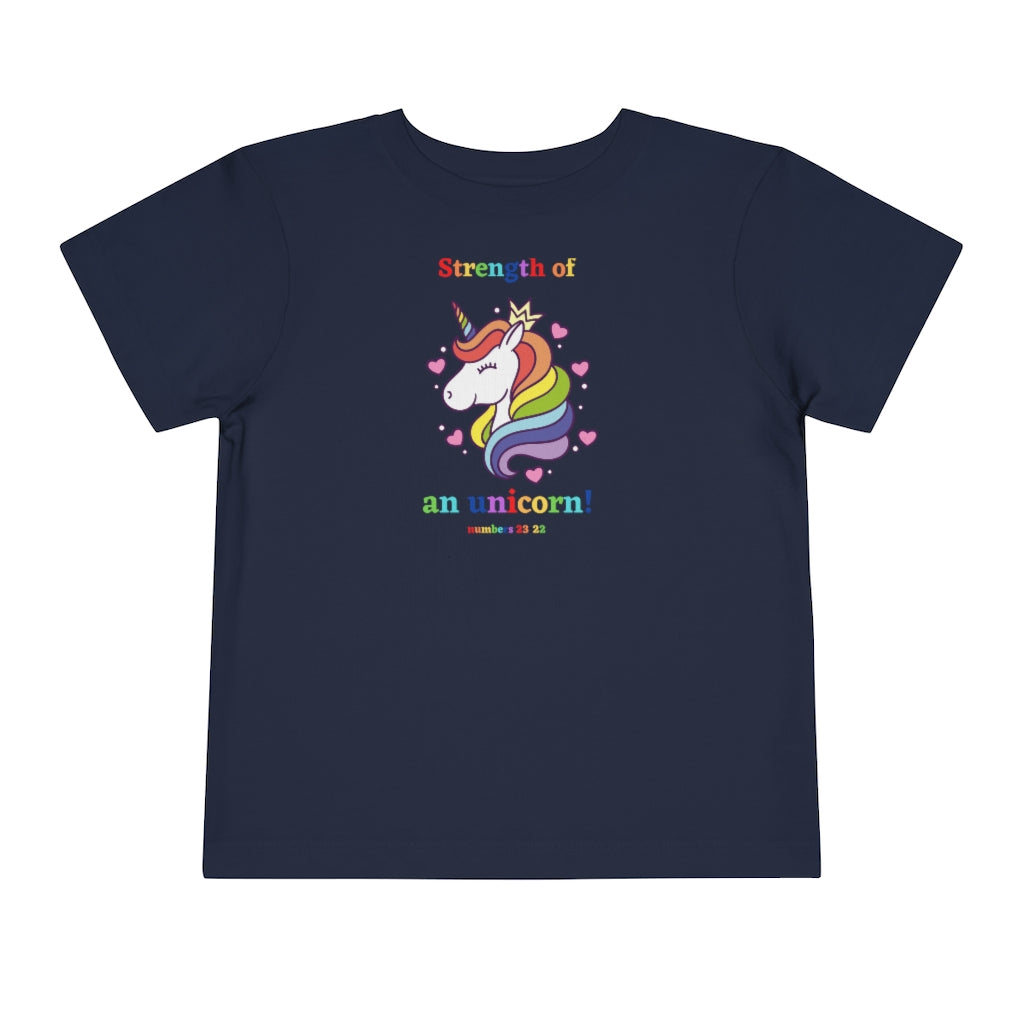 Unicorn Toddler Short Sleeve Tee