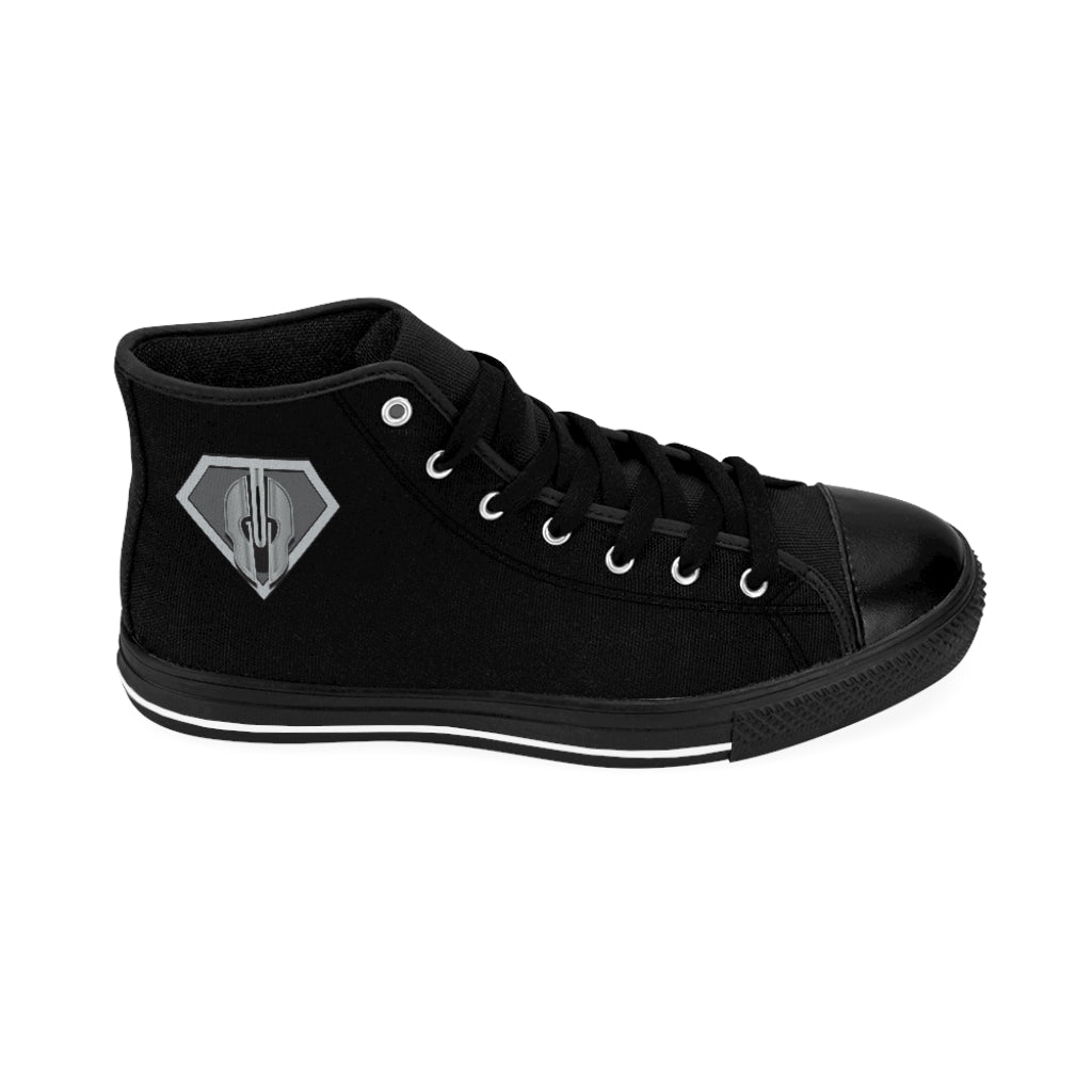 Superhero Men's High-top Shoes of Peace