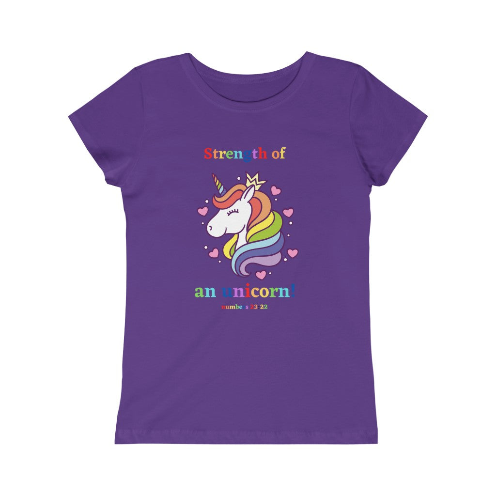 Unicorn Strength Princess Tee