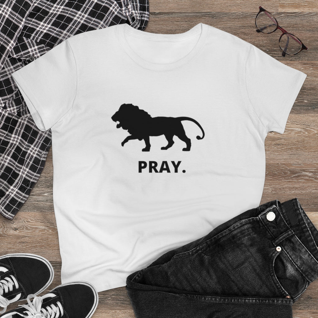 Lion Pray Women's Tee