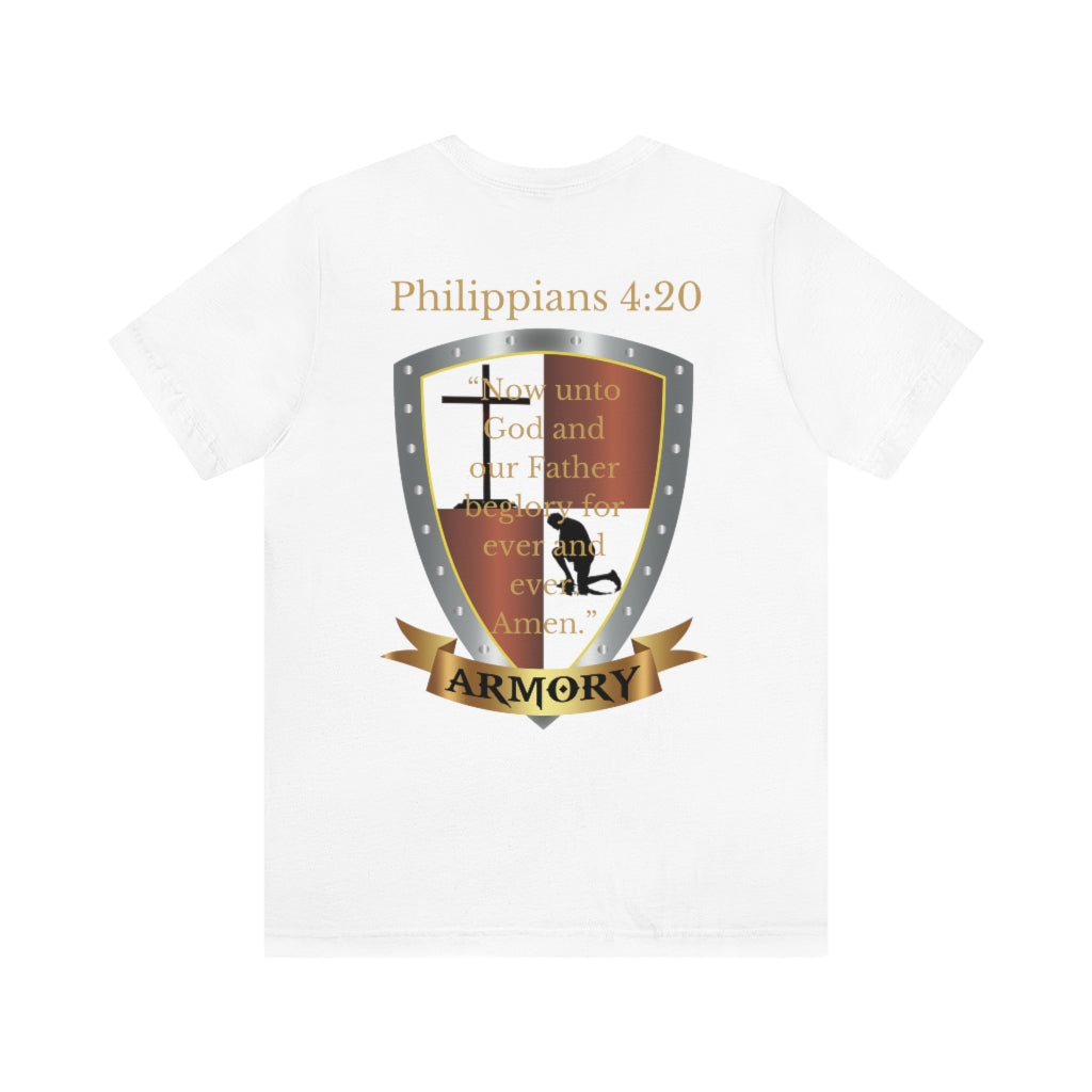 Philippians 4:20 Shield of Faith Tee