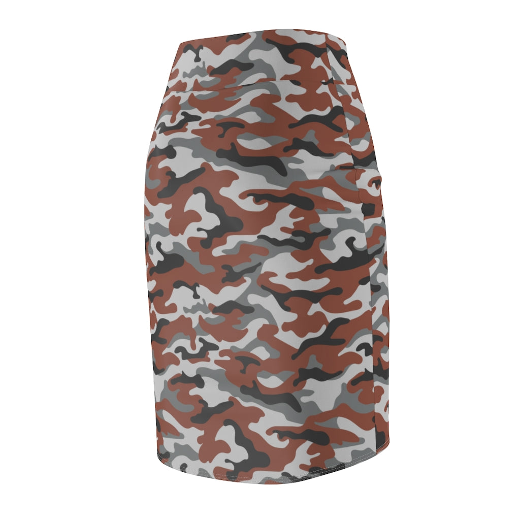 God Armory Superhero Camo Edition Women's Pencil Skirt