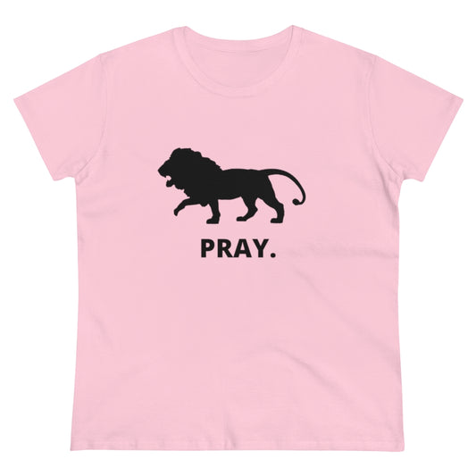 Lion Pray Women's Tee