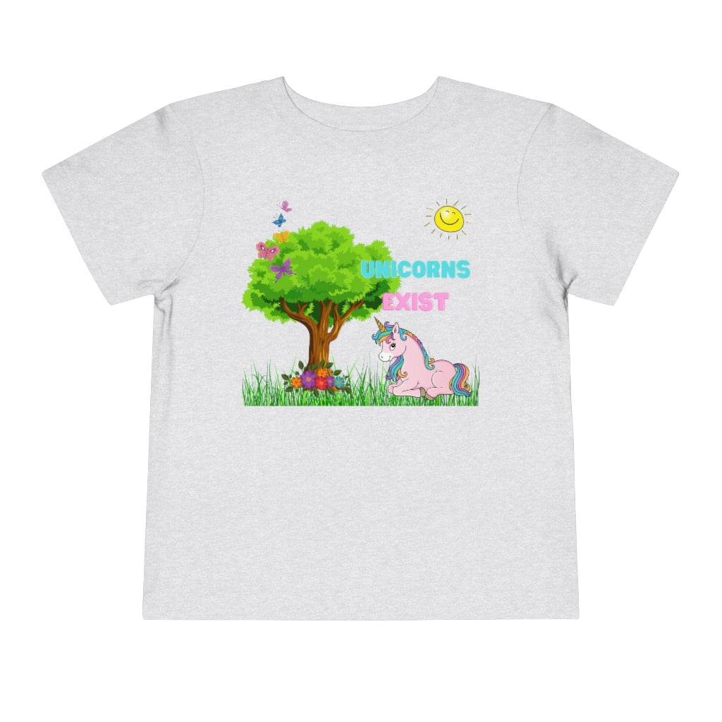 Unicorns Exist Toddler Tee