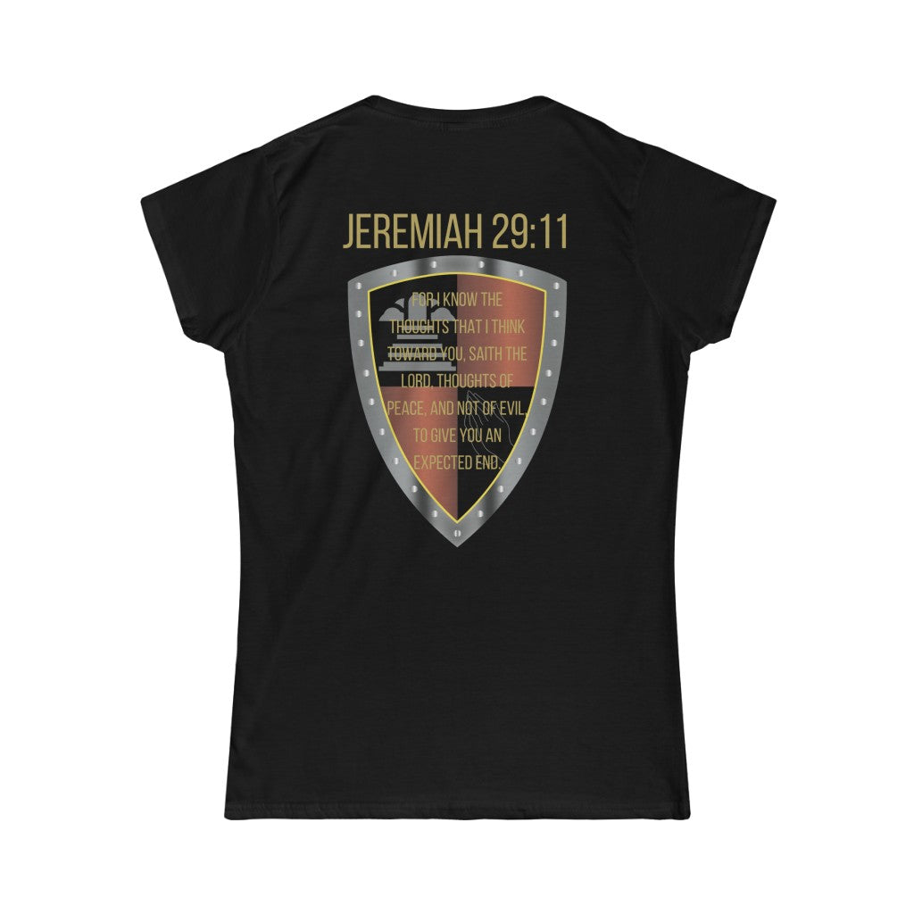 Jeremiah 29:11 Shield of Faith Tee