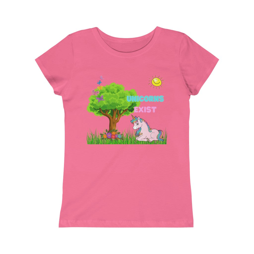 Unicorns Exist Princess Tee