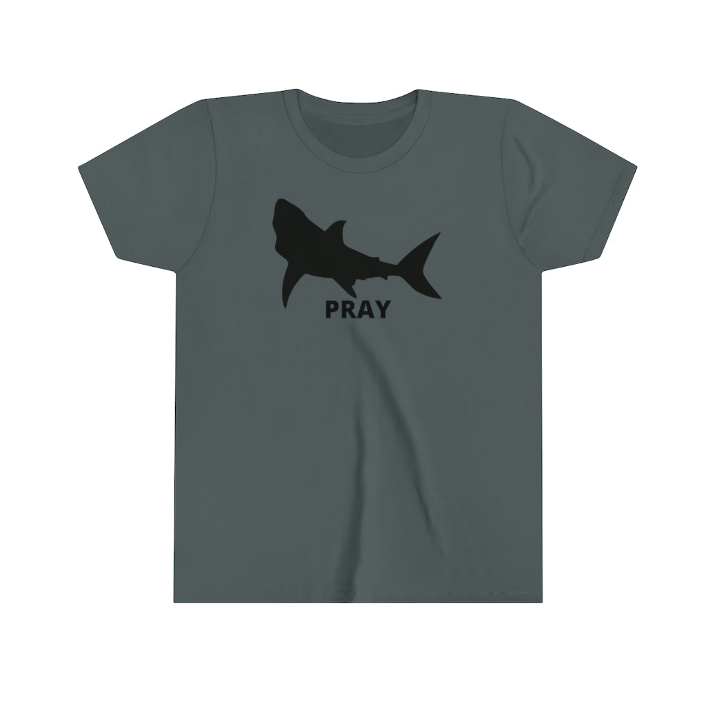 Shark Pray Youth Short Sleeve Tee