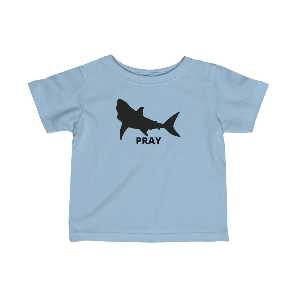 Shark Pray Infant Tee