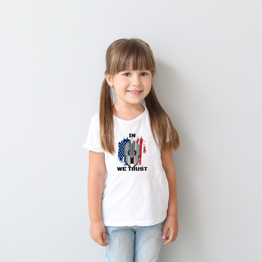 In God We Trust Toddler Tee