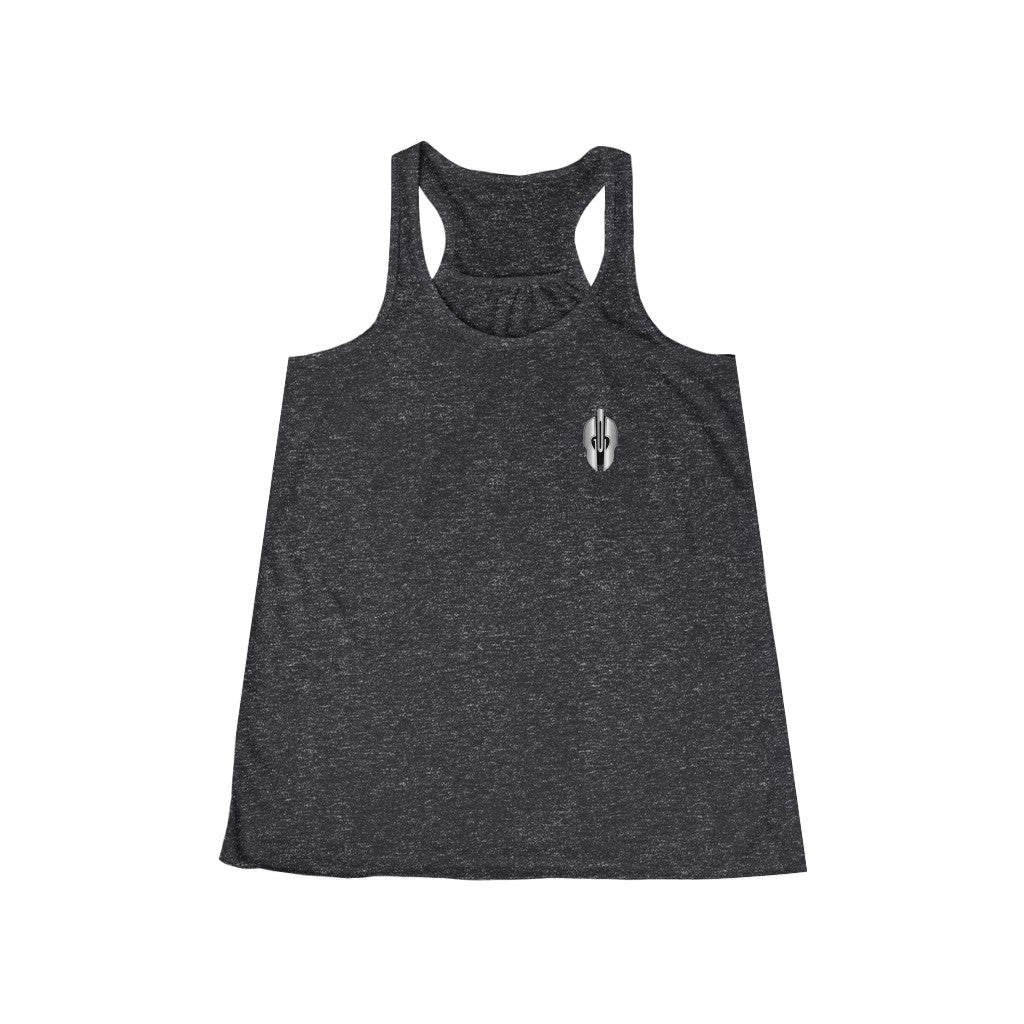 Numbers 24:8 Shield of Faith Flowy Racerback Tank