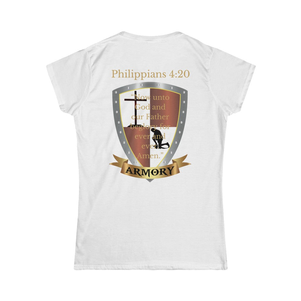 Philippians 4:20 Shield of Faith Tee