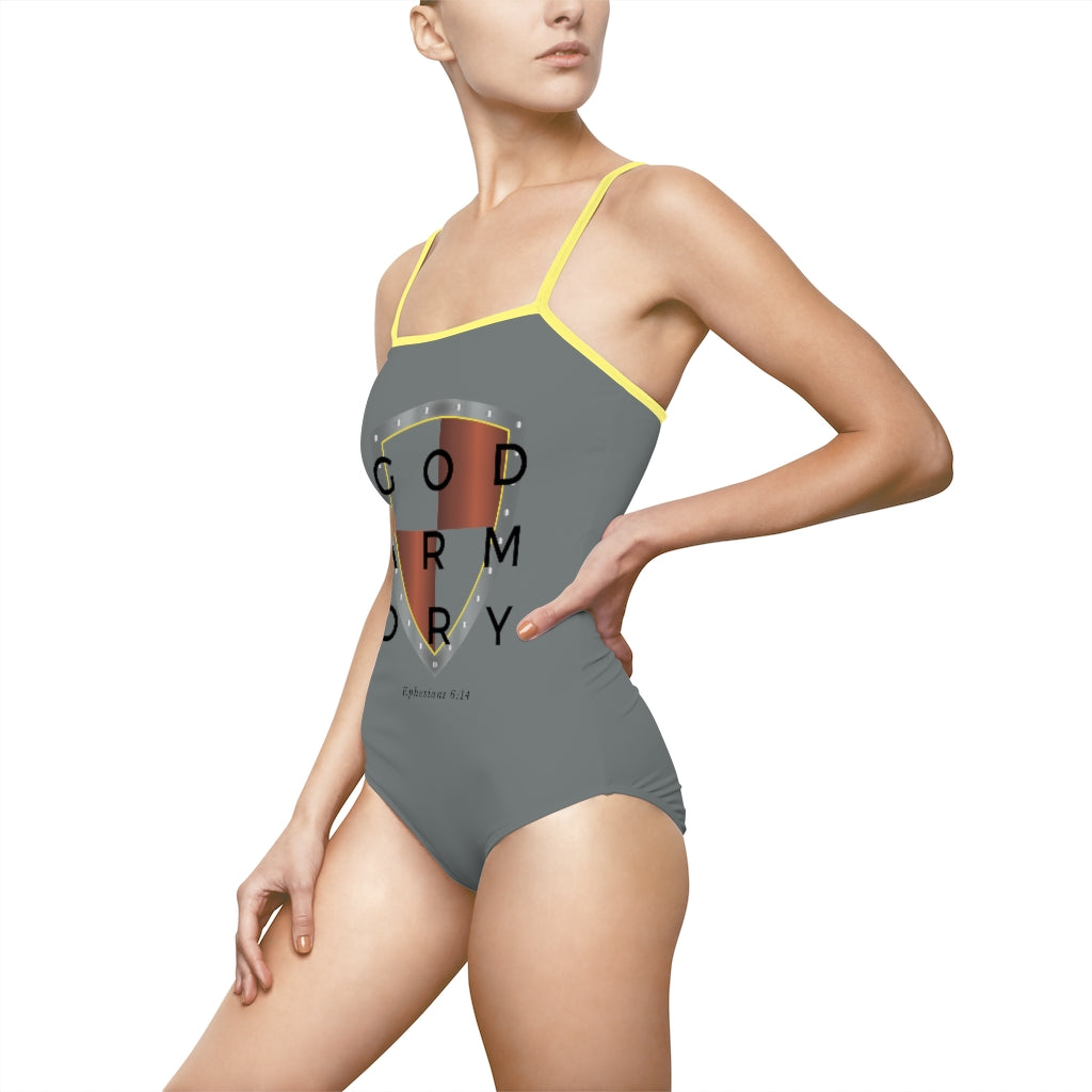 God Armory Shield One-piece Swimsuit