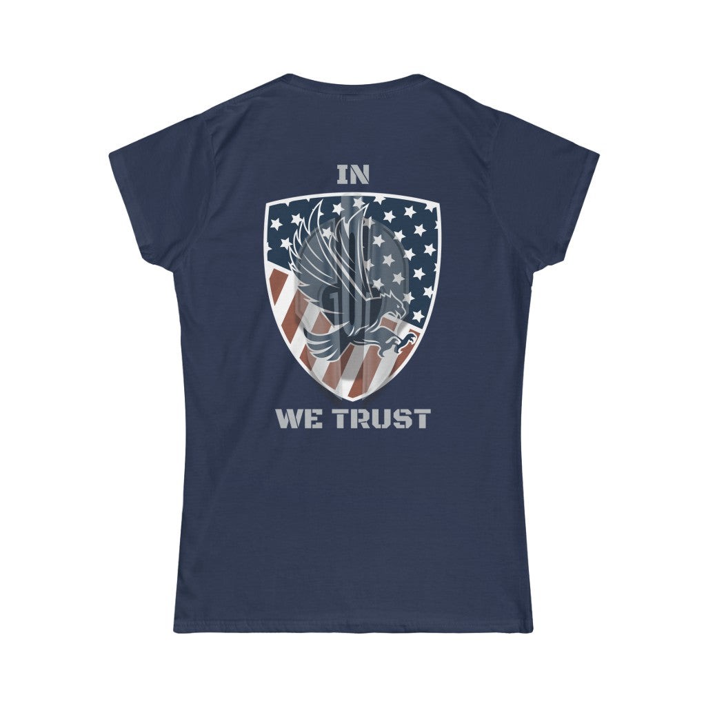 In God We Trust - Womens Shield of Faith Tee