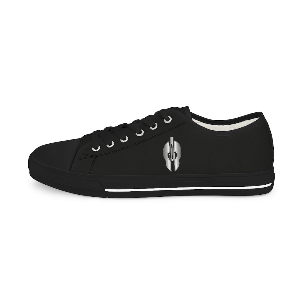 G-O-D Helmet Men's Low Top Shoes of Peace - Black