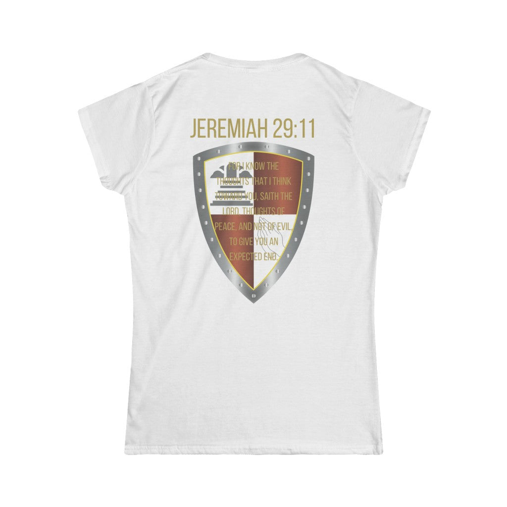 Jeremiah 29:11 Shield of Faith Tee