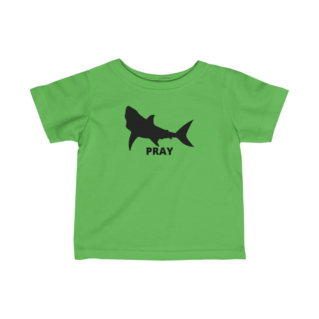 Shark Pray Infant Tee