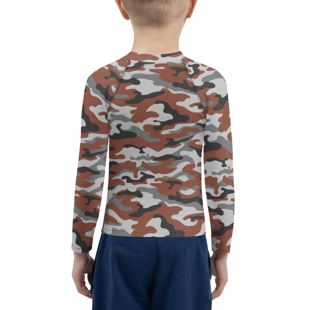 Superhero Camo Toddler Rash Guard