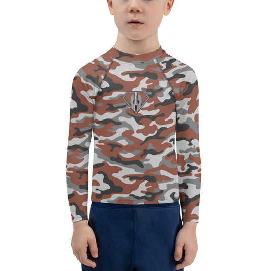 Superhero Camo Toddler Rash Guard