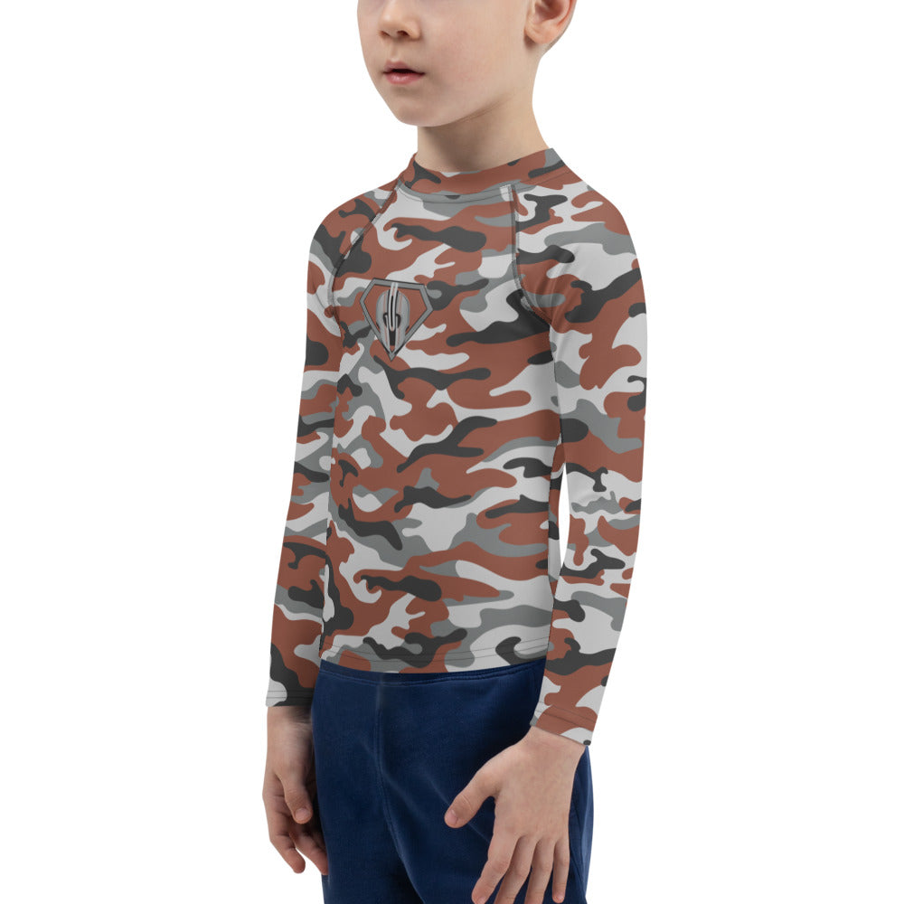 Superhero Camo Toddler Rash Guard