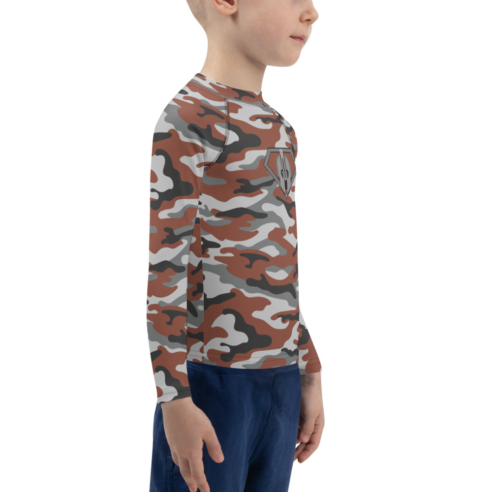 Superhero Camo Toddler Rash Guard