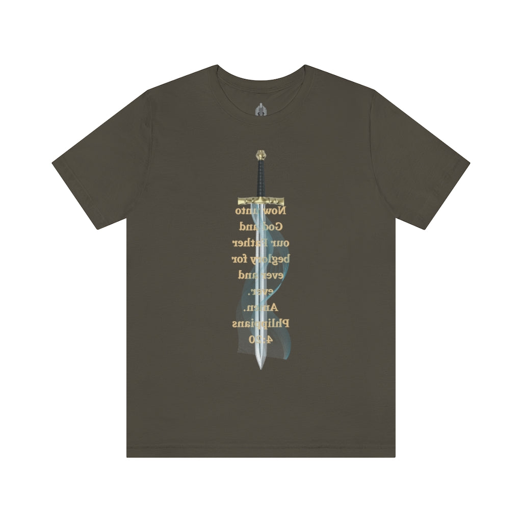 Philippians 4:20 Sword of the Spirit Mirror Tee